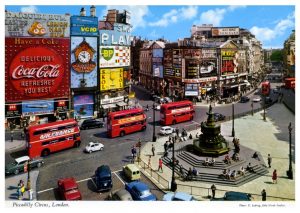 Piccadilly_Circus postcard
